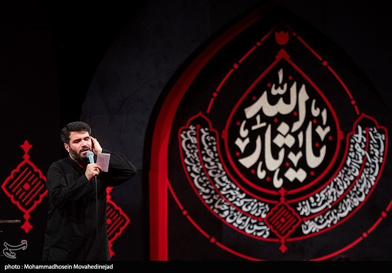 صوت سخنرانی حجت الاسلام عالی و مداحی میثم مطیعی در شب تاسوعای محرم ۱۴۰۱