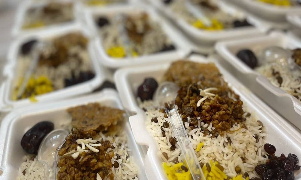 طرز تهیه عدس پلو نذری برای ماه محرم