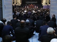 مراسم عزاداری شب هشتم محرم ۱۴۴۷ در حسینیه امام خمینی برگزار شد